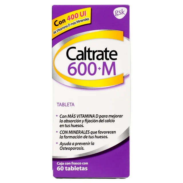 Caltrate Gsk Multivitamínico 60 pzas