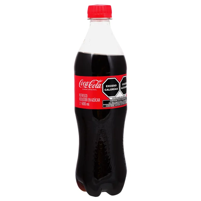 Imagen 2 de Coca-Cola Refresco Reducido en Azúcar 600 ml