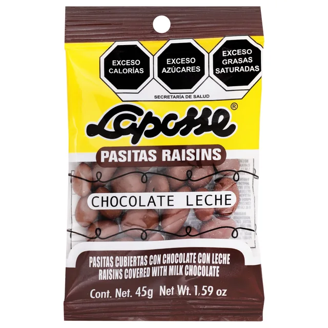 Imagen 3 de Laposse Pasitas Cubiertas con Chocolate 45.00 g