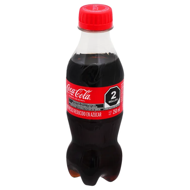 Imagen 20 de Coca-Cola Refresco Original Reducido en Azúcar 250 ml