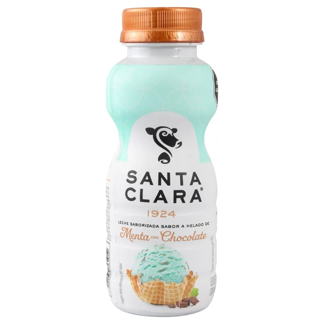 Imagen 8 de Santa Clara Leche Semidescremada Deslactosada Ultrapasteurizada Saborizada Sabor a Helado de Menta con Chocolate 250 ml