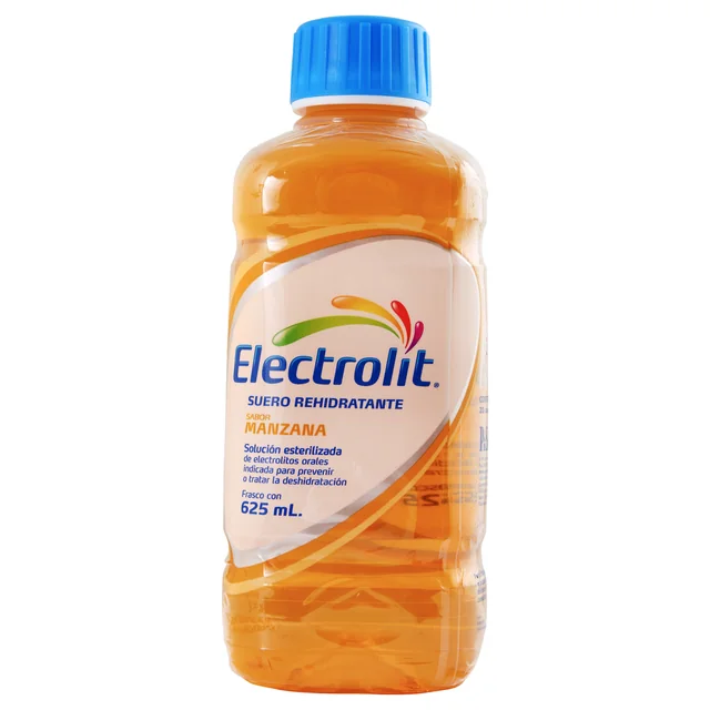 Imagen 12 de Electrolit Suero Sabor Manzana Rehidratante 625.00 ml