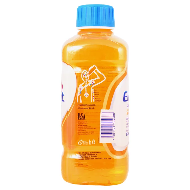 Imagen 8 de Electrolit Suero Sabor Naranja-Mandarina Rehidratante 625.00 ml