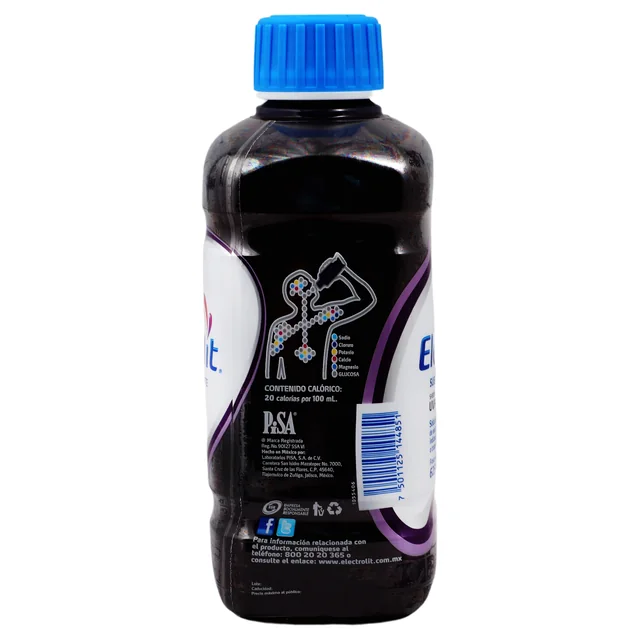 Imagen 17 de Electrolit Suero Rehidratante Sabor UVA 625 Mm