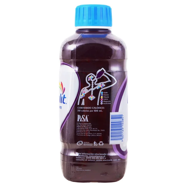 Imagen 16 de Electrolit Suero Rehidratante Sabor UVA 625 Mm