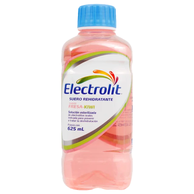 Imagen 16 de Electrolit Suero Rehidratante Solución Estirilizada de Electrolitos Orales Sabor Fresa-Kiwi 625 ml