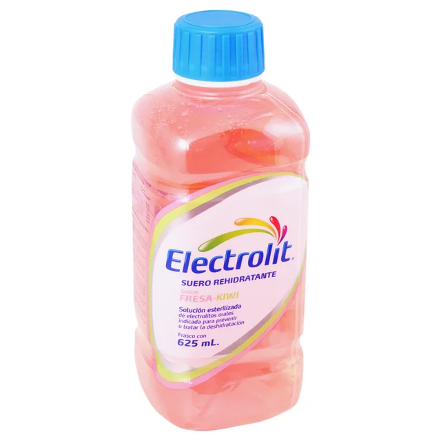 Imagen 4 de Electrolit Suero Rehidratante Solución Estirilizada de Electrolitos Orales Sabor Fresa-Kiwi 625 ml