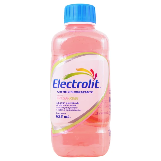 Imagen 9 de Electrolit Suero Rehidratante Solución Estirilizada de Electrolitos Orales Sabor Fresa-Kiwi 625 ml