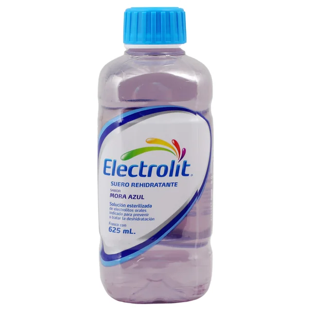 Imagen 14 de Electrolit Pisa Suero Rehidratante Solución Esterilizada de Electrolitos Oráles Sabor Mora Azul 625 ml