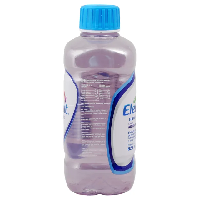 Imagen 21 de Electrolit Pisa Suero Rehidratante Solución Esterilizada de Electrolitos Oráles Sabor Mora Azul 625 ml