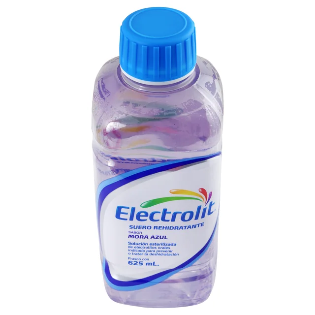 Imagen 5 de Electrolit Pisa Suero Rehidratante Solución Esterilizada de Electrolitos Oráles Sabor Mora Azul 625 ml