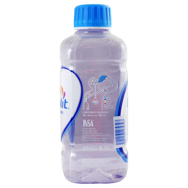 Imagen 17 de Electrolit Pisa Suero Rehidratante Solución Esterilizada de Electrolitos Oráles Sabor Mora Azul 625 ml