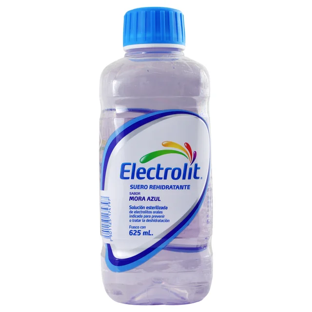 Imagen 24 de Electrolit Pisa Suero Rehidratante Solución Esterilizada de Electrolitos Oráles Sabor Mora Azul 625 ml