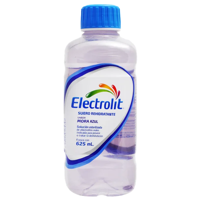 Imagen 23 de Electrolit Pisa Suero Rehidratante Solución Esterilizada de Electrolitos Oráles Sabor Mora Azul 625 ml