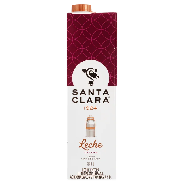 Imagen 14 de Santa Clara Leche Entera Pasteurizada 1 l