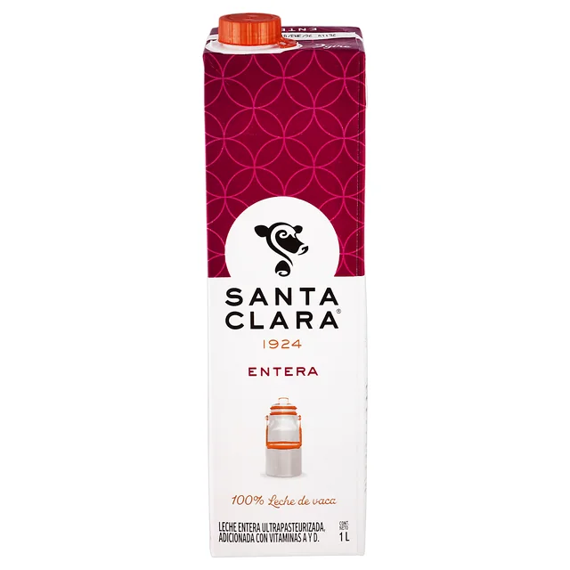 Imagen 3 de Santa Clara Leche Entera Pasteurizada 1 l